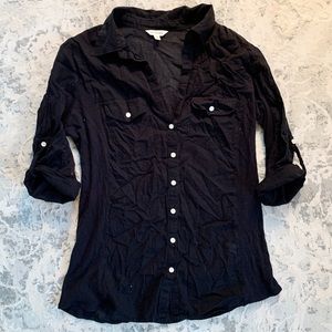 Max Studio Button Up Blouse